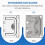 Stainless Steel 316 Flush Lift Ring Hatch Pull Handle Locker Cabinet Boat Marine Hardware 2