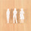 1:50 White Figures Architectural Model Human Scale HO Model Plastic Peoples,10 Pieces 7