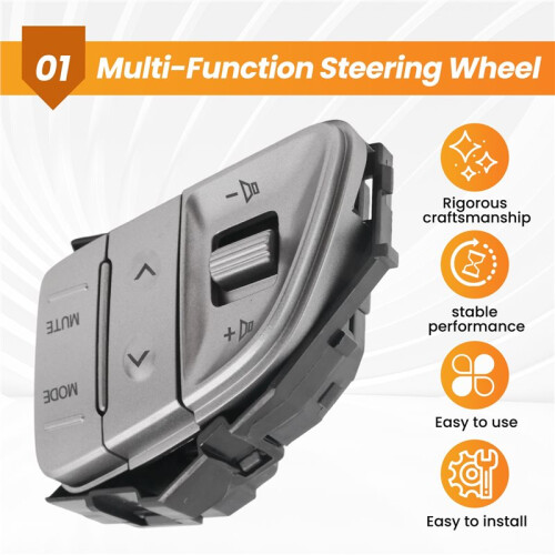 Multi-Function Steering Wheel Button Volume Adjustment Button Cruise Control  for  Tucson IX35 2010 -2014 A 1