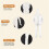 1:50 White Figures Architectural Model Human Scale HO Model Plastic Peoples,10 Pieces 4