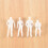 1:50 White Figures Architectural Model Human Scale HO Model Plastic Peoples,10 Pieces 2