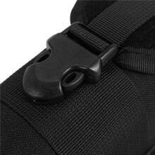 Bolsa de ÓCulos PortáTil Estojo de ÓCulos de Bolsa de ProteçãO de Armazenamento Nylon Bolsa de Lanterna ImpermeáVel, Preta