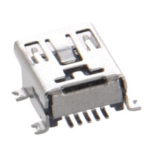 5 Pz USB tipo B femmina Port 5-Pin 180 gradi SMD SMT PCB martinetto Socket