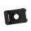 100 x Base de fixation pour cable support de fil 4.5mm noir de largeur 5