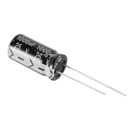 5 x 25V 1000UF 105 Radial Electrolytic Capacitor 10x20mm 1