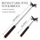Retractable Billiard Cue Stick Bridge with Bridge , Billiard Pool Cue Accessory for Pool Table,Bridge ,Black 7