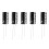 5 x 25V 1000UF 105 Radial Electrolytic Capacitor 10x20mm 1