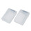 2 packs Clear 3.5 INCH  HDD Hard Drive Storage Case 1