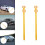 10 Pcs Car Ribbon Cable Turn Signal  Steering Column Suitable for  206 207/ COM2000 2