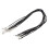10 x Correa de cuero de 2mm de Collar Cadena de collar + cierre 1