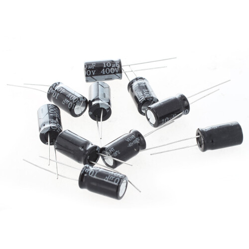 10 x 400V 10uF low ESR Impedance Electrolytic Capacitor 2