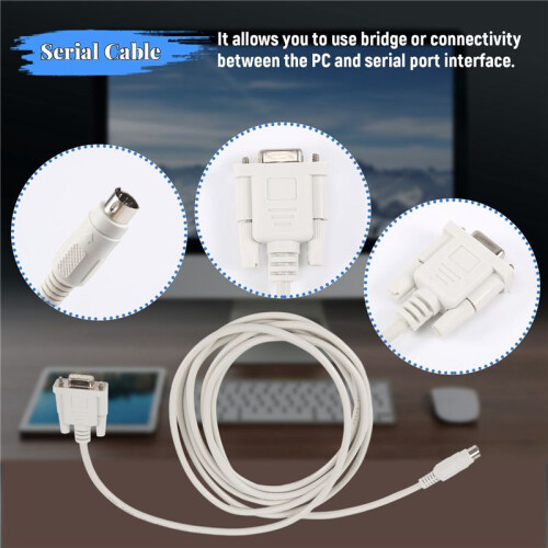 DB9P A 8P  Din RS232 Cable De Descarga  8.2 Para PLC DVP-EH