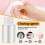 150ml Nail Art Makeup Polish Plastic Pump Dispenser Bottle Remover White 4