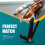 4 Stueck 3/4-4/4 Violine Feinstimmer String Teller 5