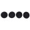 100 Pcs Black Sponge Earbud Headphone Cap Ear Pads Cover Replacement 3