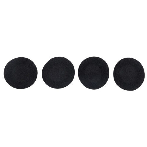 100 Pcs Black Sponge Earbud Headphone Cap Ear Pads Cover Replacement 2