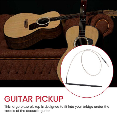 Acoustic Guitar Piezo Under-Saddle Pickup 1