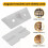 Furniture Cabinet Fastener Corner Braces Angle Brackets White 10pcs 4