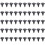 Car Door  8mm Hole Push Plastic Rivets Fastener 50pcs for 1