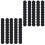 100 Pcs Black Sponge Earbud Headphone Cap Ear Pads Cover Replacement 2
