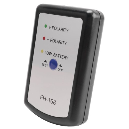 Black Speaker Polarity Tester PH Phase Meter/Phasemeter for Auto Car
