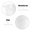 Plastic 120ml Electric Cooker Rice Measuring Cup 2pcs Clear White 5