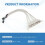 Mainboard-USB-Kabeladapter (4 x USB 2.0 auf 9-adrigen Stecker) Weiss 6
