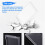 TPU Rubber Skin Case compatible with    7th Generation, Frost Clear White 3