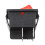 16A/250VAC 20A/125VAC Red Indicator Light 4 Pin /OFF DPST Rocker  2 Pcs 4