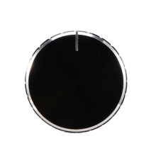 Perilla de Rueda Negra de Aluminio para control de volumen Perilla de Amplificador
