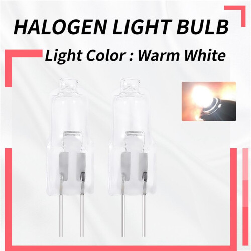 8 pezzi 12V 20W Bi-Pin base lampada luce bianca calda lampada alogena 1
