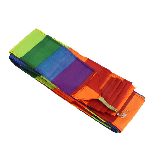Super Nylon Stunt Rainbow Kite Tail  Kite Accessory Kids Toy