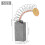 8 Pcs 5 x 8 x 14mm Carbon Brush Replacement for Electric Angle Grinder 4