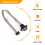 DB9 RS232 To 10 Pin Ribbon Cable Connector Adapter 4