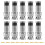 10 pcs BNC Compression Connector for Coax RG59 Cable CCTV Cameras 2