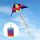Super Nylon Stunt Rainbow Kite Tail  Kite Accessory Kids Toy 8