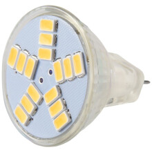 3W MR11 GU4 250LM LED ampoule lampe 15 5630SMD lumiere blanche chaude