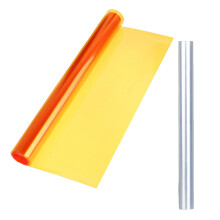 Folie Scheinwerfer 30cm x 120cm Toenung Vinyl Auto Orange