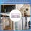 4 LED Auto PIR Infrared Wireless Door Keyhole Motion Sensor Light Lamp 2