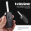 Replacement 2 Button Keyless Entry Remote Flip Folding Car Key Fob Shell Case and Button Pad Compatible with  MK4 Bora 5