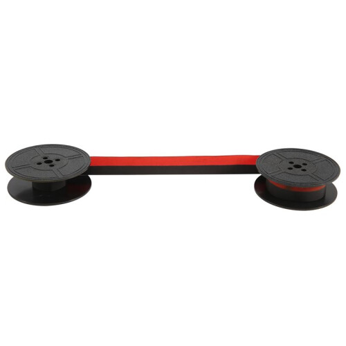 2Pack Typewriter Ribbon Twin Spool Typewriter Ribbon Red and Black Twin Spool Replacement Pack for Most Typewriter 2