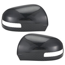 Carbon Fiber Car Rear View Mirror Cover Trim for Outlander 2013 2014 2015 2016 2017 2018 2019