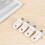4PCS Front Bumper Retaining Clip for  407 407SW 607  C5 743712 6