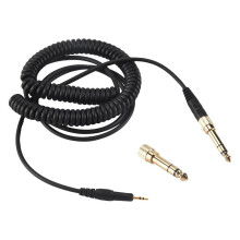 Replacement Audio Cable for  ATH M50X M40X Headphones Black 23 AugT2