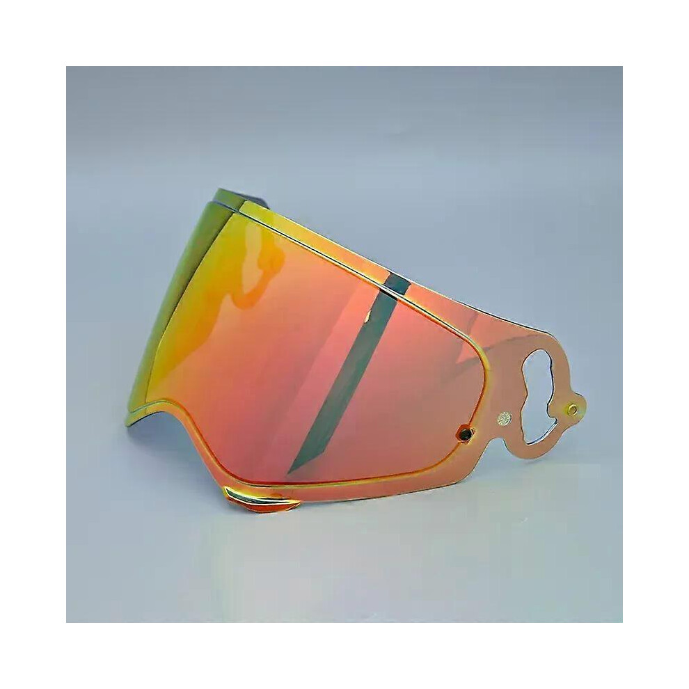 Helmet Visor For Arai Tour Cross 5 Red Gold Anti Friction Pc Material Red,Gold 6901508031630