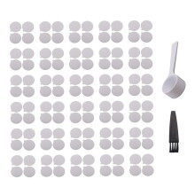 100 PièCes SéRies Couvercles en Aluminium Couvercles en Aluminium Joints Couvercles en Aluminium pour Ligne D'Origine Capsules Dosettes de