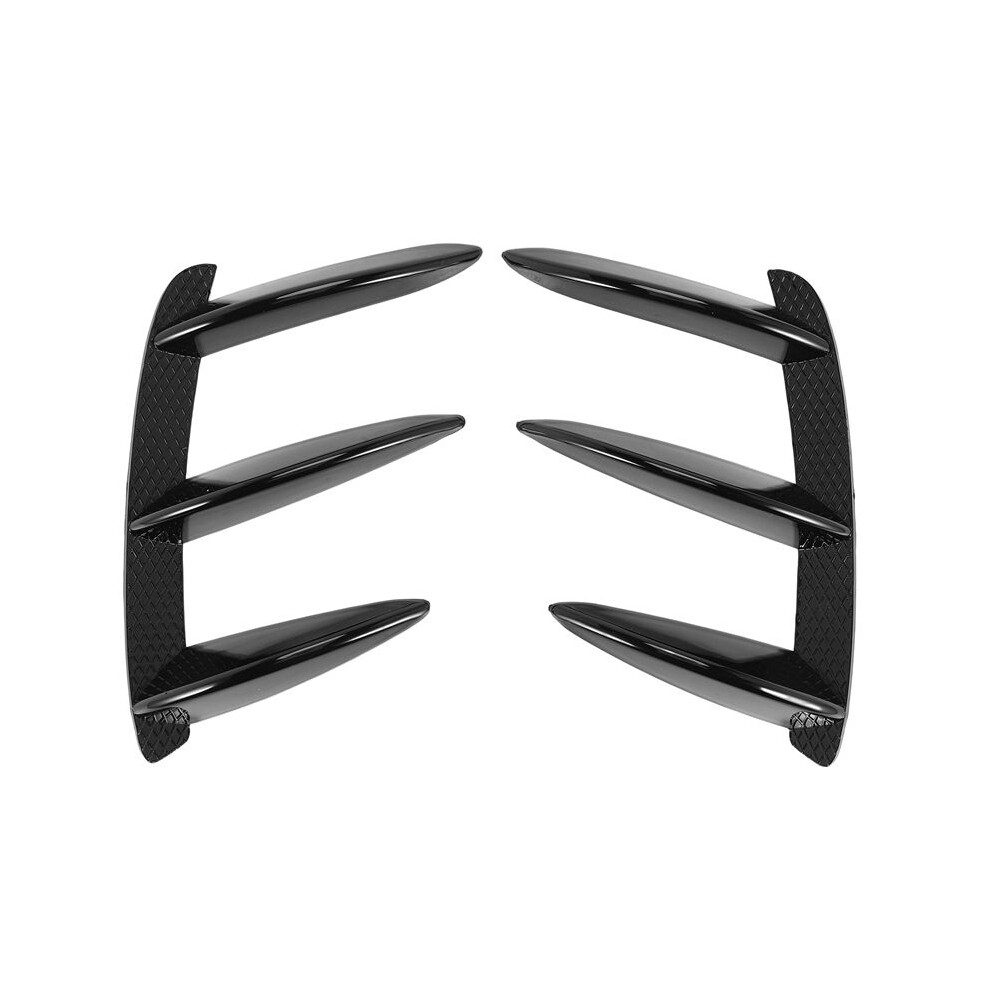 Rear Bumper Spoiler Side Air Outlet Wing Canard Fin For A-Class W176 A200 A260 A250 A45 For Amg 4713184326472