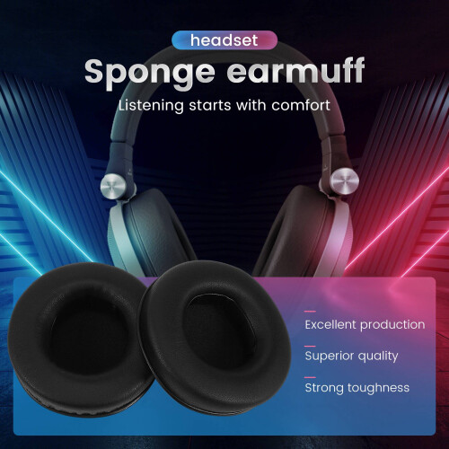 2Pcs for  E50 E50BT S500 S700 Replacement Cushion Ear Pad Headphone Cover Earmuffs 2