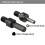 Drill Angle Grinder Adapter with Flange Nut Parts Set,3 Set Replacement Grinder Flange Nuts and Wrench Conversion Tool 2