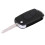 For  Actyon Kyron Rexton Flip Remote Car Key Shell Case 2 Buttons Car Accessories ,Black 4